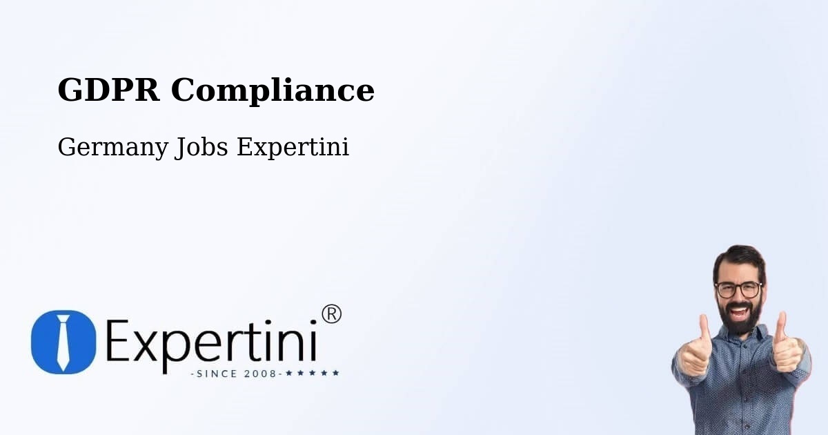 EU GDPR Compliance Statement – Lauenhagen - Germany Jobs Expertini