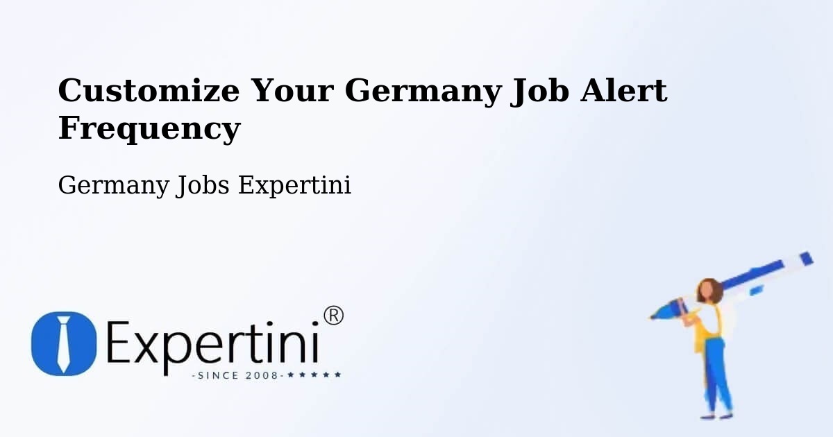 Job Alert Preferences – Lauenhagen - Germany Jobs Expertini