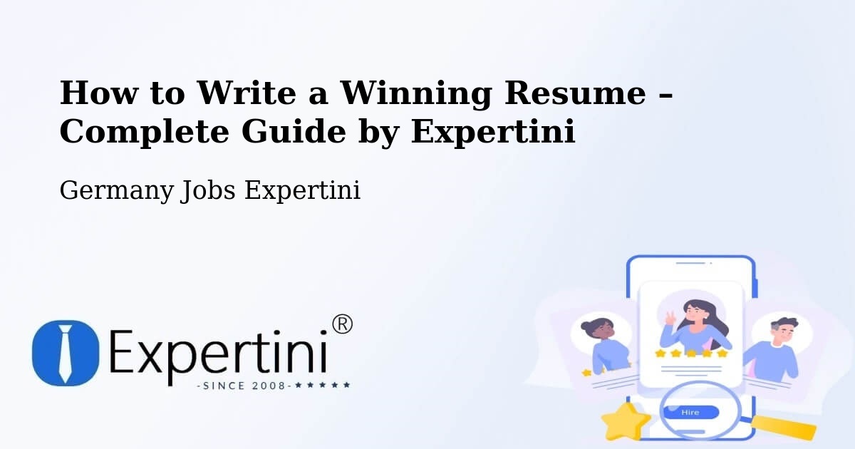 Resume Writing Guide for Job Seekers – Lauenhagen - Lauenhagen, Germany Jobs Expertini