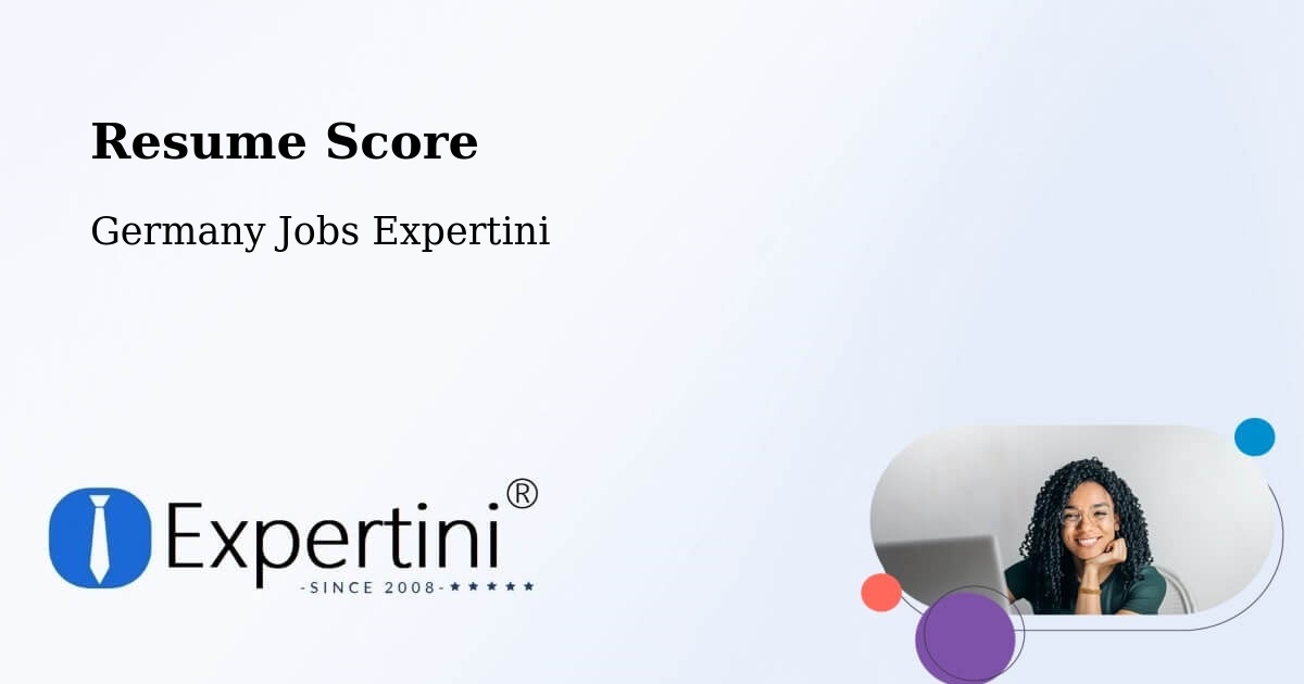 Resume Score & Job Description Match Tool – Lauenhagen - Germany Jobs Expertini